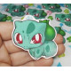 Pegatina papel sticker Bulbasaur