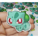 Pegatina papel sticker Bulbasaur