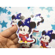 Pegatina papel sticker Mickey brujo