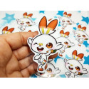Pegatina papel sticker Scorbunny