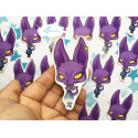 Pegatina papel sticker Beerus