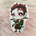 Cute Tanjiro Pegatina Sticker