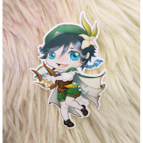 Cute Venti Pegatina Sticker