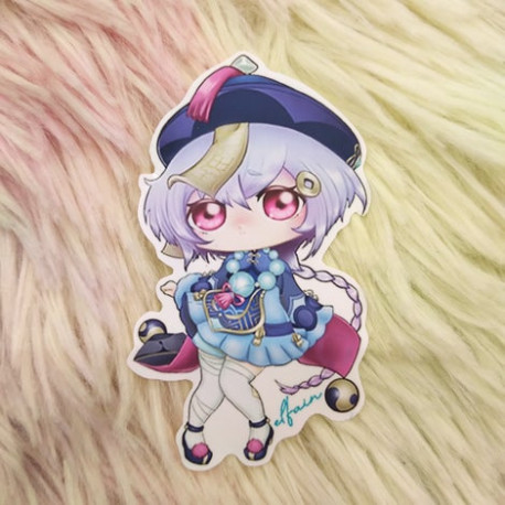 Cute Qiqi Pegatina Sticker