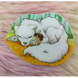 Cute Mononoke and Moro Pegatina Sticker