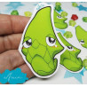 Sticker pegatina papel Metapod