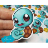 Sticker pegatina papel Squirtle