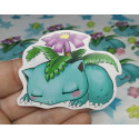 Sticker pegatina papel Venusaur