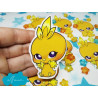 Sticker pegatina papel Torchic