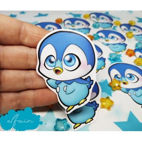 Sticker pegatina papel Piplup