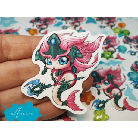 Pegatina papel Sticker Nami Koi
