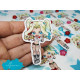 Pegatina papel Sticker Harley Quinn