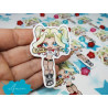 Pegatina papel Sticker Harley Quinn