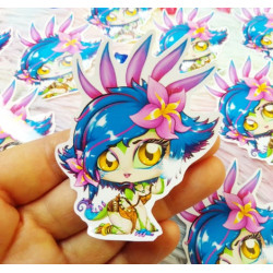 Cute Neeko Pegatina Sticker