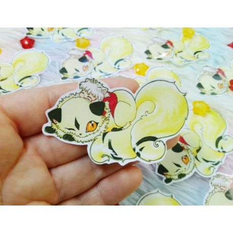 Cute Inuyasha Pegatina Sticker