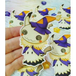 Cute Halloween Mimikyu Pegatina Sticker