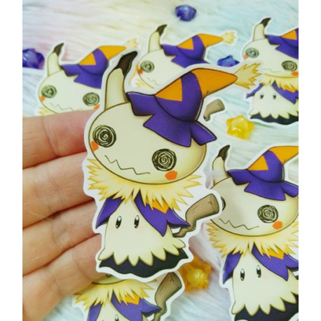 Cute Halloween Mimikyu Pegatina Sticker