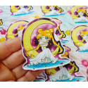 Cute Sailor Moon Pegatina Sticker