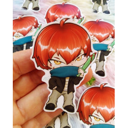 Cute Karma Akabane Pegatina Sticker