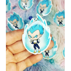 Pegatina Vegeta SS Blue