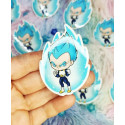 Pegatina Vegeta SS Blue