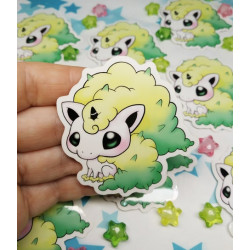 Sticker Pegatina Shiny Galar Ponyta