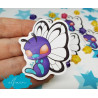 Pegatina papel sticker Butterfree