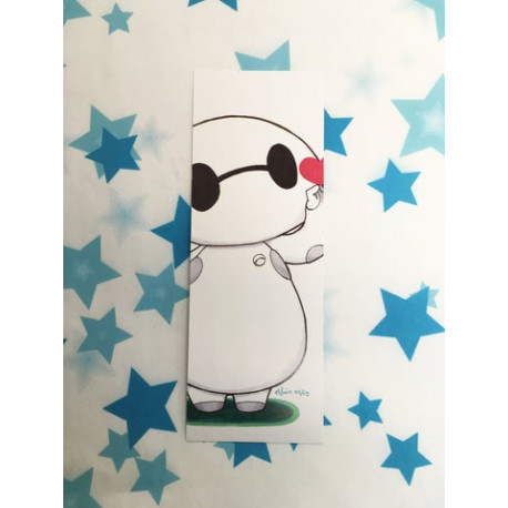 Marcapáginas Baymax Elfain