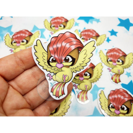 Pegatina papel sticker Pidgeot