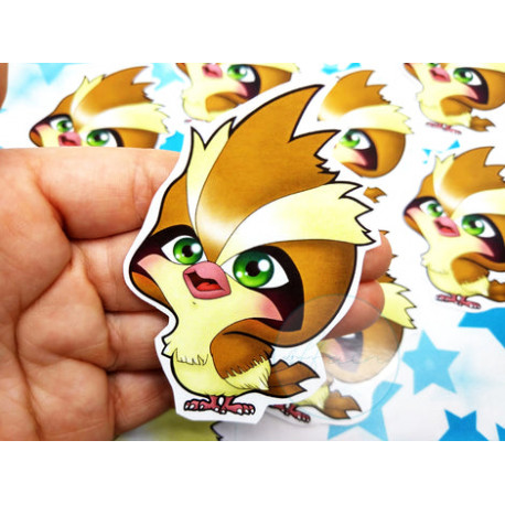 Pegatina papel sticker Pidgey