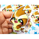 Pegatina papel sticker Pidgey