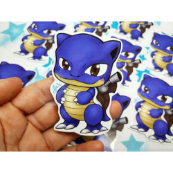 Pegatina papel sticker Blastoise