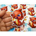 Pegatina papel sticker Charmeleon