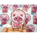 Pegatina papel sticker Lion
