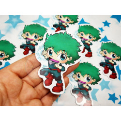 Pegatina papel Sticker Deku