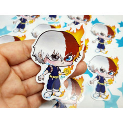Pegatina papel Todoroki sticker