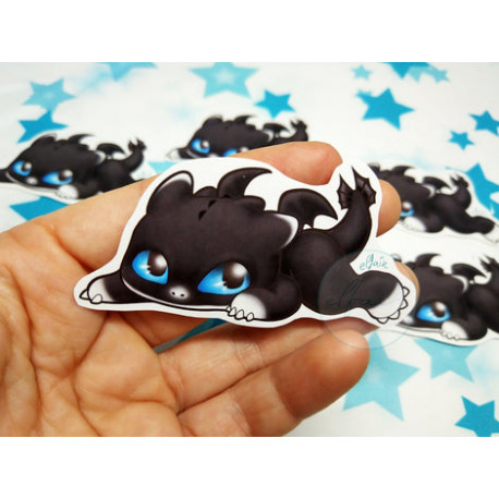 Pegatina papel Sticker Nightlight tumbado