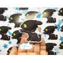 Pegatina papel Sticker Toothless Desdentado 2