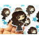 Pegatina papel Hermione