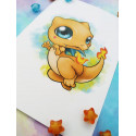 Postal Charizard postcard