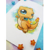 Postal Charizard postcard