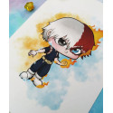 Postal Todoroki postcard