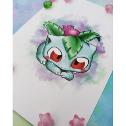 Postal Ivysaur postcard