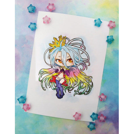 Postal Shiro postcard