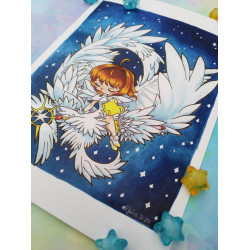 Postal Sakura postcard