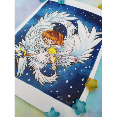 Postal Sakura postcard