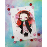 Postal Nezuko postcard