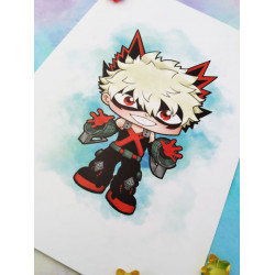 Postal Katsuki postcard