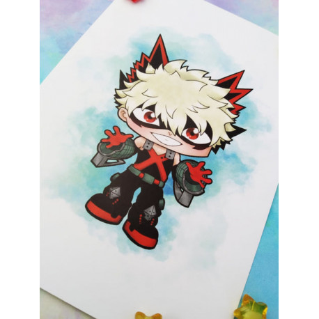 Postal Katsuki postcard