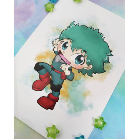 Postal Deku postcard